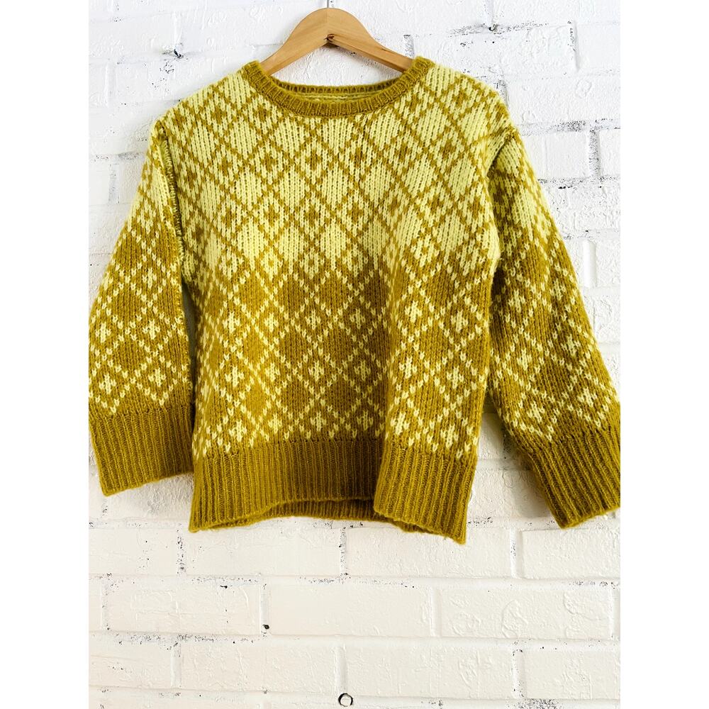 Anthropologie Maeve Sigfried Sweater Fair Isle Nordic Boho – size XS